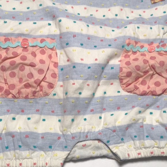 Girls Matilda Jane spring popcorn knit romper jumpsuit - Picture 4 of 13